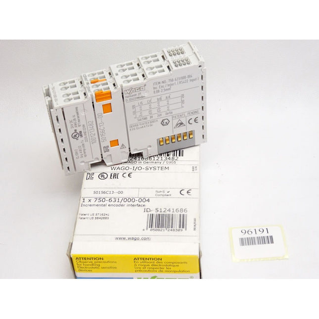 Wago Inkremental-Encoder-Interface 750-631 750-631/000-004 / Neu OVP - Maranos.de