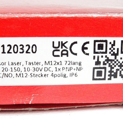 Ipf electronic PT120320 Laser Sensor / Neu OVP - Maranos.de