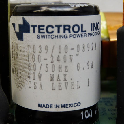 Tectrol Power Supply 40W 070-089201-4 016-080802-4 T039/10-0892A - Maranos.de