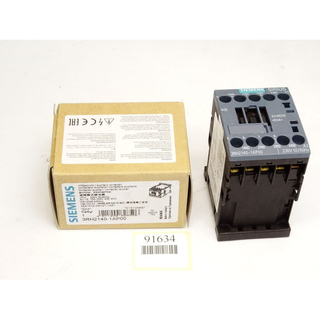 Siemens Hilfsschütz 3RH2140-1AP00 / Neu OVP - Maranos.de