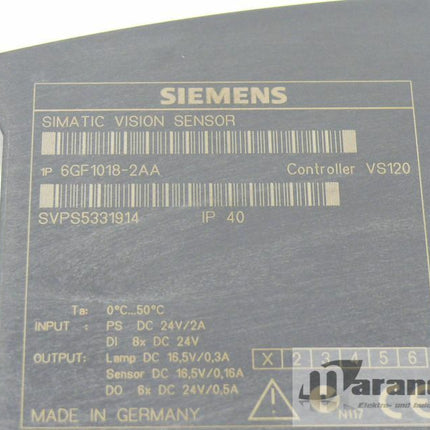 Siemens 6GF1018-2AA Simatic Vision Sensor 6GF1 018-2AA - Maranos.de
