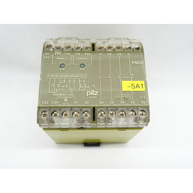 Pilz PNOZ 1 230-240VAC 3n/o 1n/c Sicherheitsschaltrelais 775650 - Maranos.de