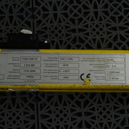 Sick FGSE1200-12 /  1012491 / Lichtvorhang Empfänger - Maranos.de