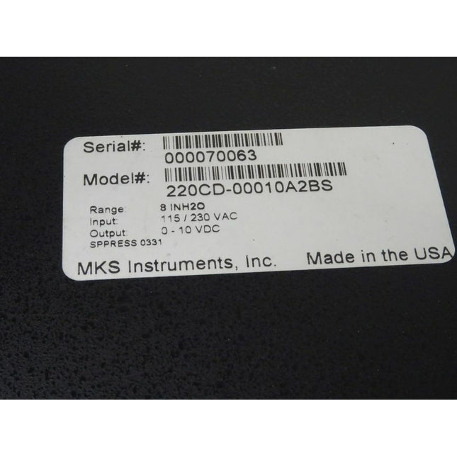 MKS 220CD-00010A2BS Instruments - Maranos.de