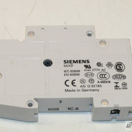 Siemens SX2 C6 Leistungsschutzschalter SX 2 C6 max 277V - Maranos.de
