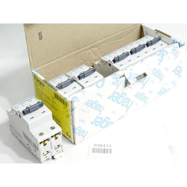 Hager Leitungsschutzschalter NC210 C10 463210 / Inhalt : 1 Stück / Neu - Maranos.de