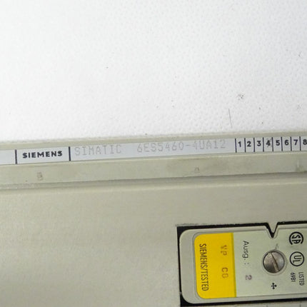 Siemens 6ES5460-4UA12 Simatic S5 6ES5 460-4UA12 E:04 - Maranos.de