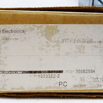 AMP Tyco Electronics 1933352-2 Rear Cable Manager Kit 9 in MRJ21 / Neu OVP - Maranos.de