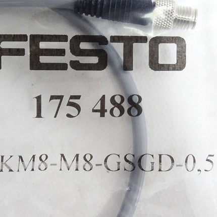 Festo 175488 KM8-M8-GSGD-0,5 Anschlusskabel / Neu OVP - Maranos.de