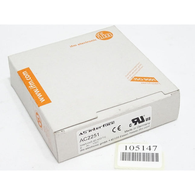 Ifm electronic AC2251 AS-Interface Schaltschrankmodul SmartL25 4DI 4DO T C / Neu OVP - Maranos.de