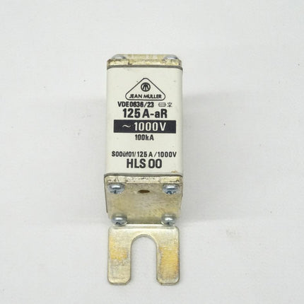 Jean Müller HLS00 125A Sicherungseinsatz 1000V neu-OVP - Maranos.de