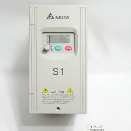 Delta S1 VFD015S21E Frequenzumrichter 1.5kW / Neuwertig - Maranos.de