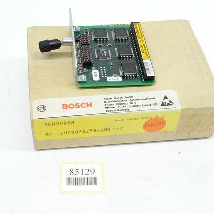 Bosch Servodyn B-LP PMF0A/000/0.25-D / 1070075255-105 / 1070075683-202 / Neu OVP - Maranos.de