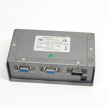 Vision Tools 03E0004A VGA-Splitter Video-Splitter 2-fach Model: 57752 S/N 0636001680 - Maranos.de