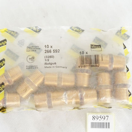 Viega Rotguß / 266592(3280) /  Inhalt : 10 Stück / Neu OVP - Maranos.de