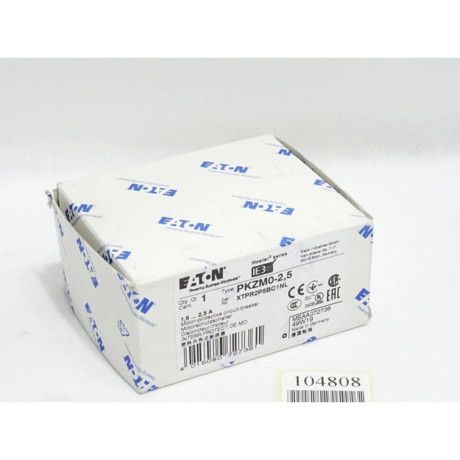 Eaton Moeller series PKZM0-2,5 XTPR2P5BC1NL / Neu OVP - Maranos.de