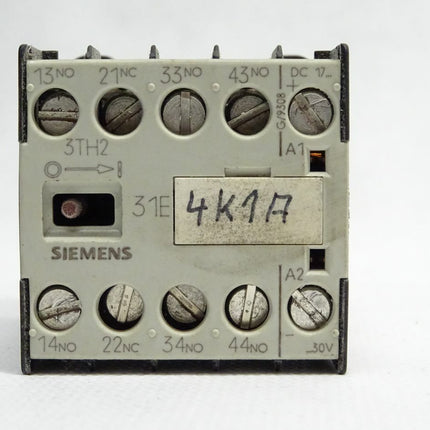 Siemens 3TH2031-0DB4 / 3TH2 031-0DB4 / Hilfsschütz  / 3NO+1NC - Maranos.de