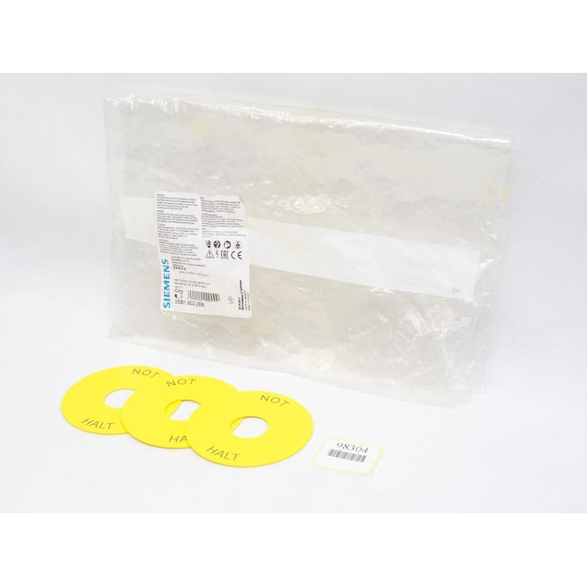 Siemens Unterlegschild 3SB1902-2BB / Inhalt : 3 Stück / Neu OVP - Maranos.de