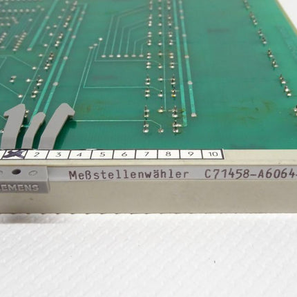 Siemens C71458-A6064-A11 Meßstellenwähler C71458A6064A11 - Maranos.de
