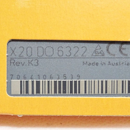 B&R X20DO6322 Rev. K3 6 digitale Ausgänge / Neu OVP - Maranos.de