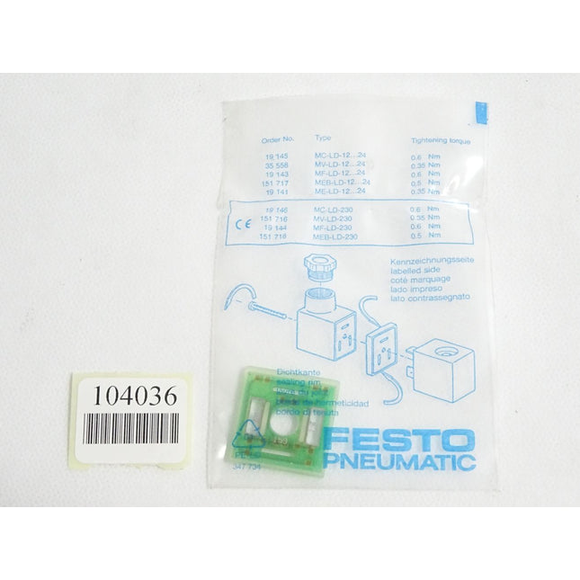 Festo 19145 Leuchtdichtung MC-LD-12-24DC / Neu OVP - Maranos.de
