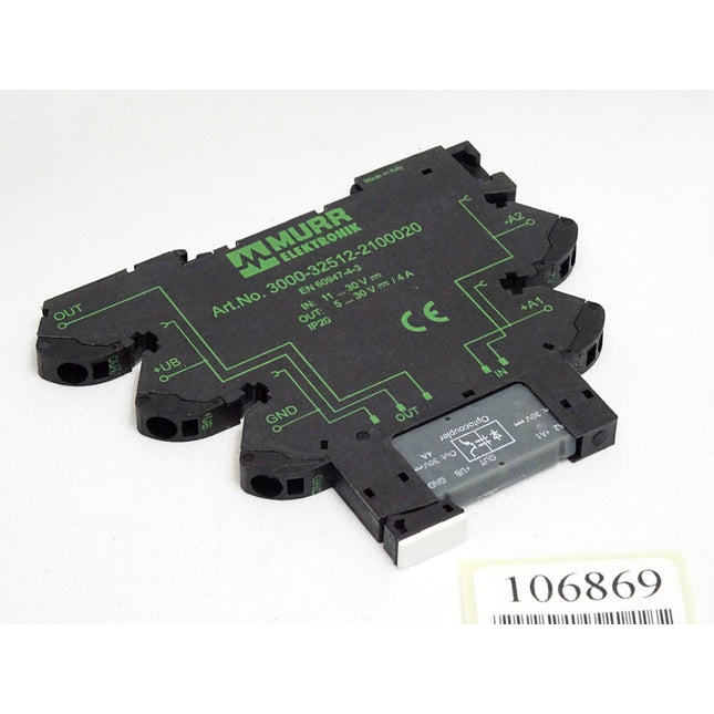 Murr Elektronik 3000-32512-2100020 EOL - MIRO 6,2 steckbar Komplettmodul Optokoppler / Unbenutzt - Maranos.de