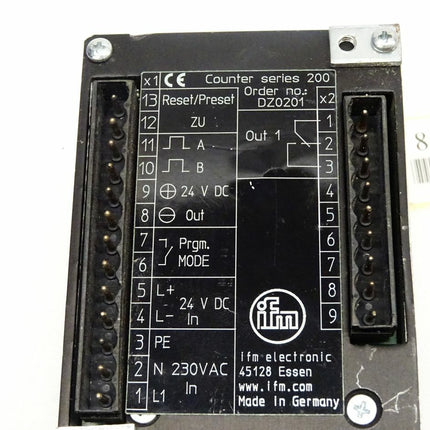 Ifm Electronic Counter series 200 / DZ0201 - Maranos.de