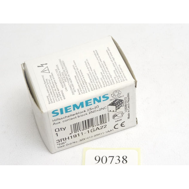 Siemens Hilfsschalterblock 3RH1911-1GA22 / Neu OVP - Maranos.de
