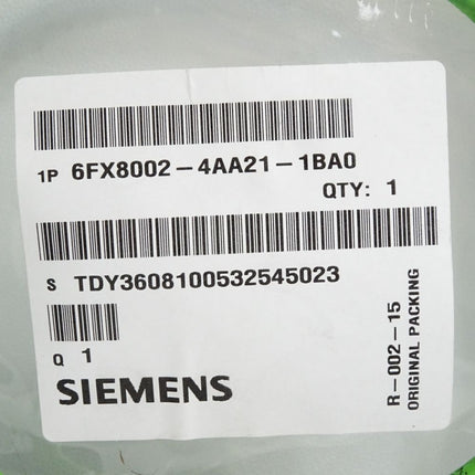 Siemens Signalleitung 6FX8002-4AA21-1BA0 MOTION-CONNECT 800PLUS / Neu OVP - Maranos.de