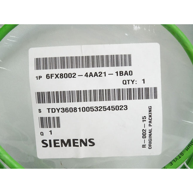 Siemens Signalleitung 6FX8002-4AA21-1BA0 MOTION-CONNECT 800PLUS / Neu OVP - Maranos.de
