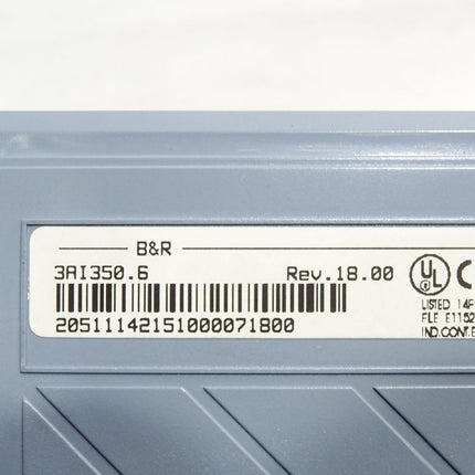 B&R 3AI350.6 Rev.18.00 2005 Analoges Eingangsmodul - Maranos.de