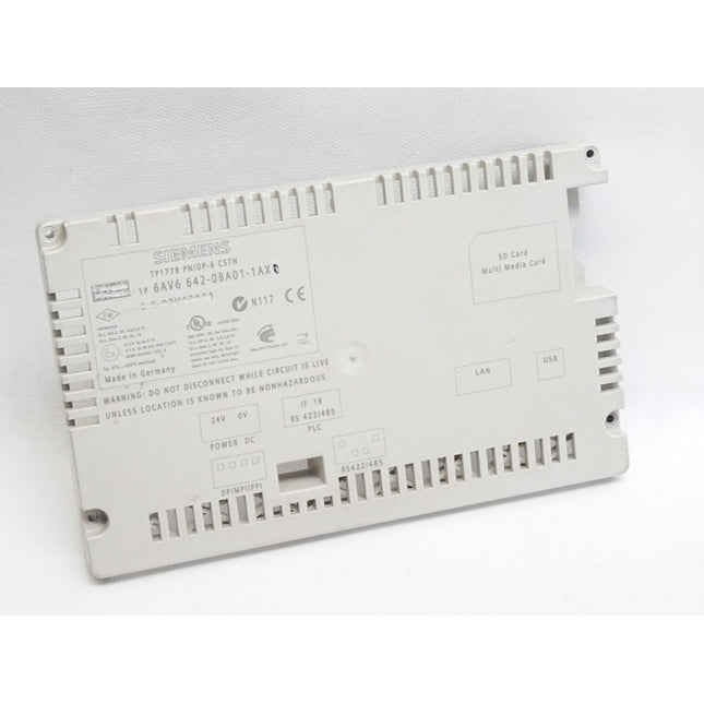 Siemens Backcover Rückschale Panel TP177B PN/DP-6 CSTN 6AV6642-0BA01-1AX0 6AV6 642-0BA01-1AX0 - Maranos.de
