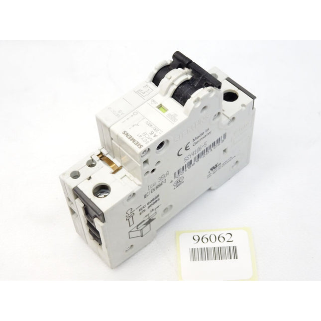 Siemens 5SY4106-5 5SY41 MCB A6 Leitungsschutzschalter - Maranos.de