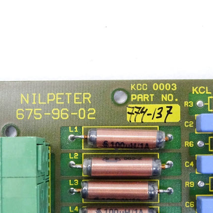 Nilpeter 675-96-02 Relay Board - Maranos.de