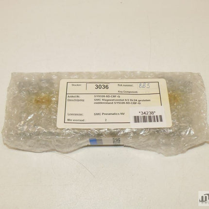 NEU SMC SY5320-5D-C8F-Q 5-Wege-Magnetventil 5/3 24VDC - Maranos.de