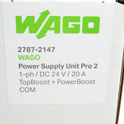Wago 2787-2147 Power Supply Unit Pro 2 / Neu OVP - Maranos.de