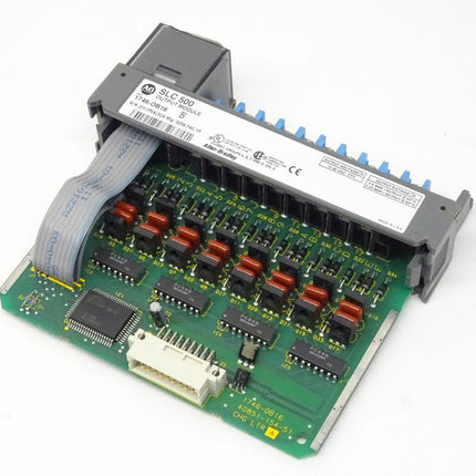 Allen Bradley SLC500 Ausgabemodul 1746-OB16 Ser. D / 1746OB16 - Maranos.de