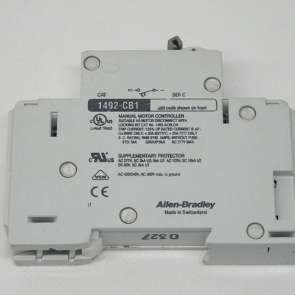 Allen Bradley 1492-CB1G020 Ser. C Leistungsschutzschalter 1492CB1G020 2A - Maranos.de