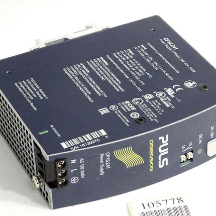 Puls CP10.241 Hutschienen-Netzteil 1-Phase 24V 10A 240W - Maranos.de
