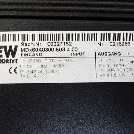 SEW MDx60A0300-503-4-00 08227152 MDS60A0300-503-4-00 08265100 DFI Interbus-S 227 + MDS Encoder In/Out/Resolver In - Maranos.de