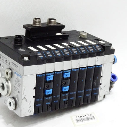 Festo 18210 CPV14-VI Ventilinsel + 165811 Elektrik-Anschaltung CPV14-GE-DI01-8 - Maranos.de