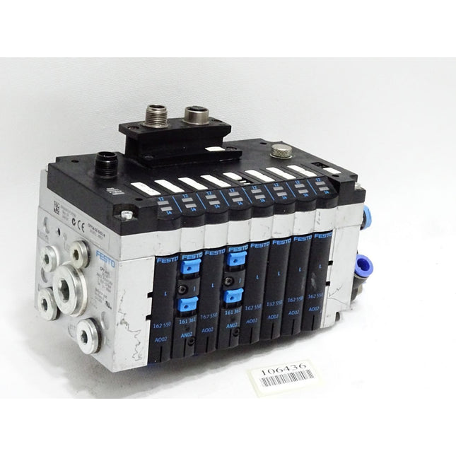 Festo 18210 CPV14-VI Ventilinsel + 165811 Elektrik-Anschaltung CPV14-GE-DI01-8 - Maranos.de