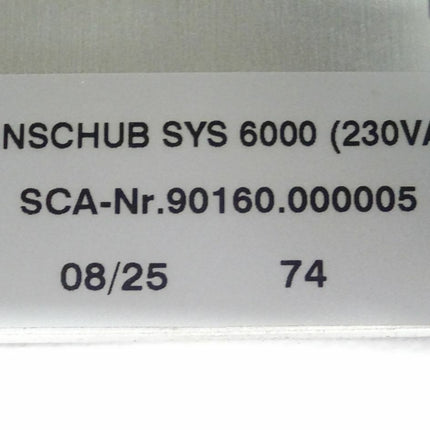 SCA Schucker SYS6000 (230VAC) SCA-Nr. 90160.000005 SYS 6000 - Maranos.de