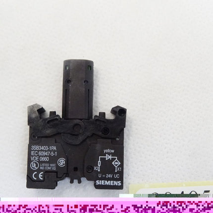 Siemens Lampenfassung 3SB3403-1PA / Neu - Maranos.de