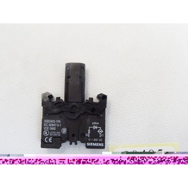 Siemens Lampenfassung 3SB3403-1PA / Neu - Maranos.de