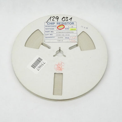 5000x SMD Widerstand 56 Ohm - 0805 - 1/8W / +-1% - Maranos.de