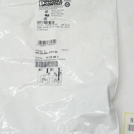 Phoenix Contact HC-M-05L-TPT-M / Neu OVP versiegelt - Maranos.de