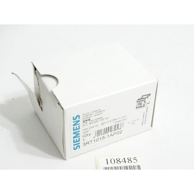 Siemens Schütz 3RT1015-1AP02 / Neu OVP - Maranos.de