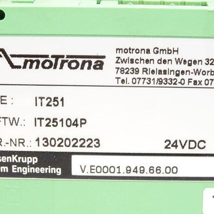 Motrona IT251 Universal Pegelumsetzer - Maranos.de