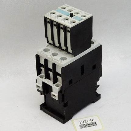 Siemens Leistungsschütz 3RT1026-1AL24 + 3RH1921-1HA22 Hilfsschalterblock - Maranos.de